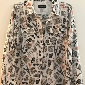 Karl Lagerfeld ❤️ Paris Blouse